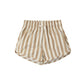 Quincy Mae Boys Swim Short - Retro Latte Stripe