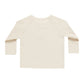 Quincy Mae Henley Knit Top - Natural 