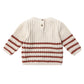 Quincy Mae Rex Sweater - Cranberry