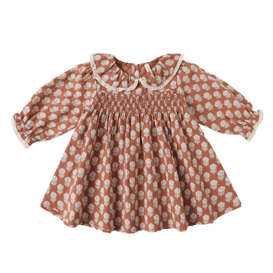 Quincy Mae Callie Dress - Holiday Fleur