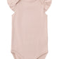 Quincy Mae Flutter Sleeve Bodysuit - Blush