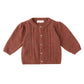 Quincy Mae Holly Cardigan - Cranberry