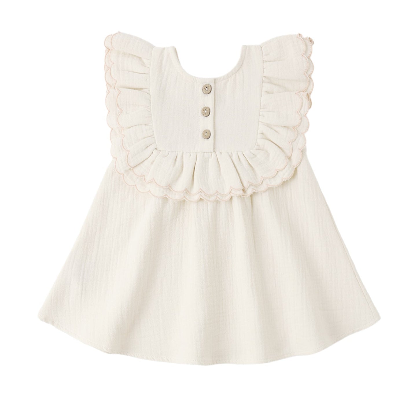 Quincy Mae Lulu Dress - Natural