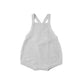 Quincy Mae Caleb Knit Shortall - Heathered Sky