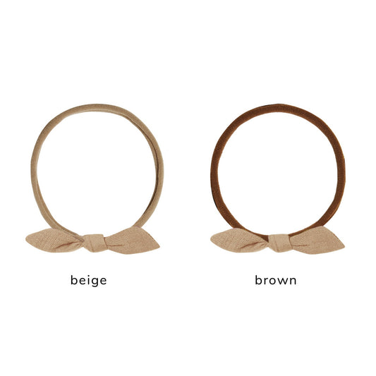 Quincy Mae Little Knot Headband - Golden