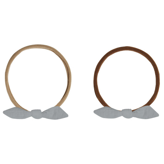Quincy Mae Little Knot Headband - Sky