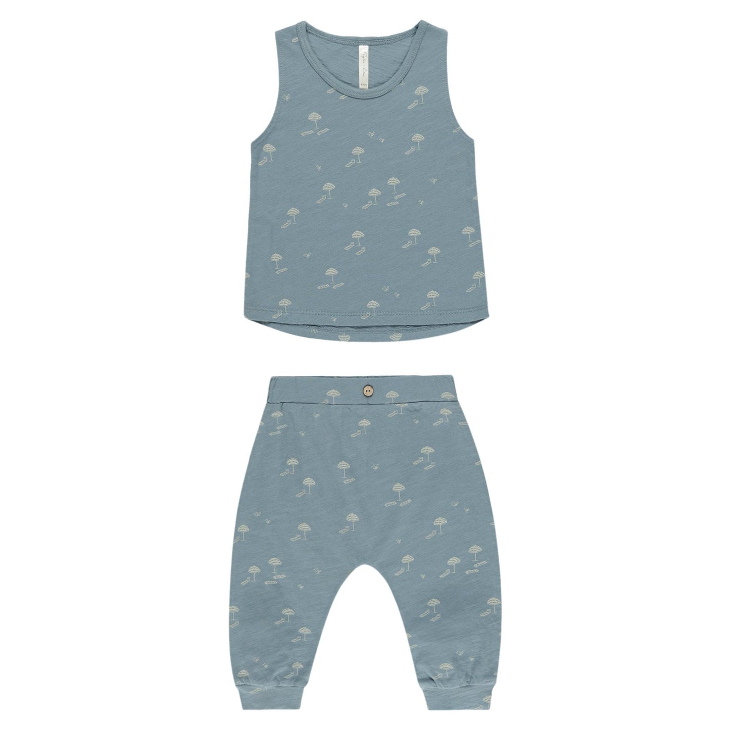 Rylee and Cru Tank + Slouch Pant Set - Beach