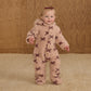 Rylee and Cru Fleece Jumpsuit - Bows