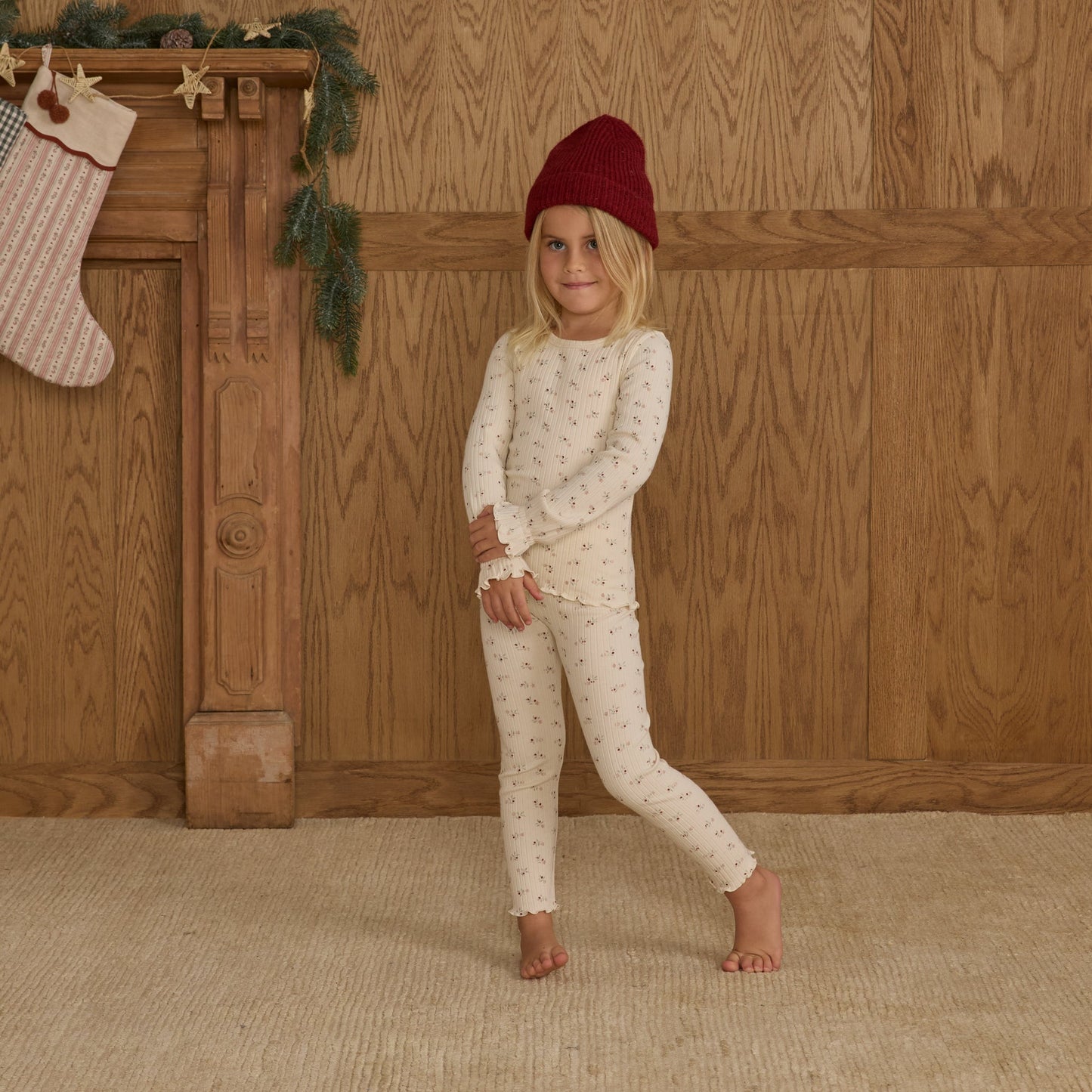 Rylee and Cru Legging - Natural Ditsy