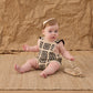 Rylee and Cru Crochet Romper - Abstract