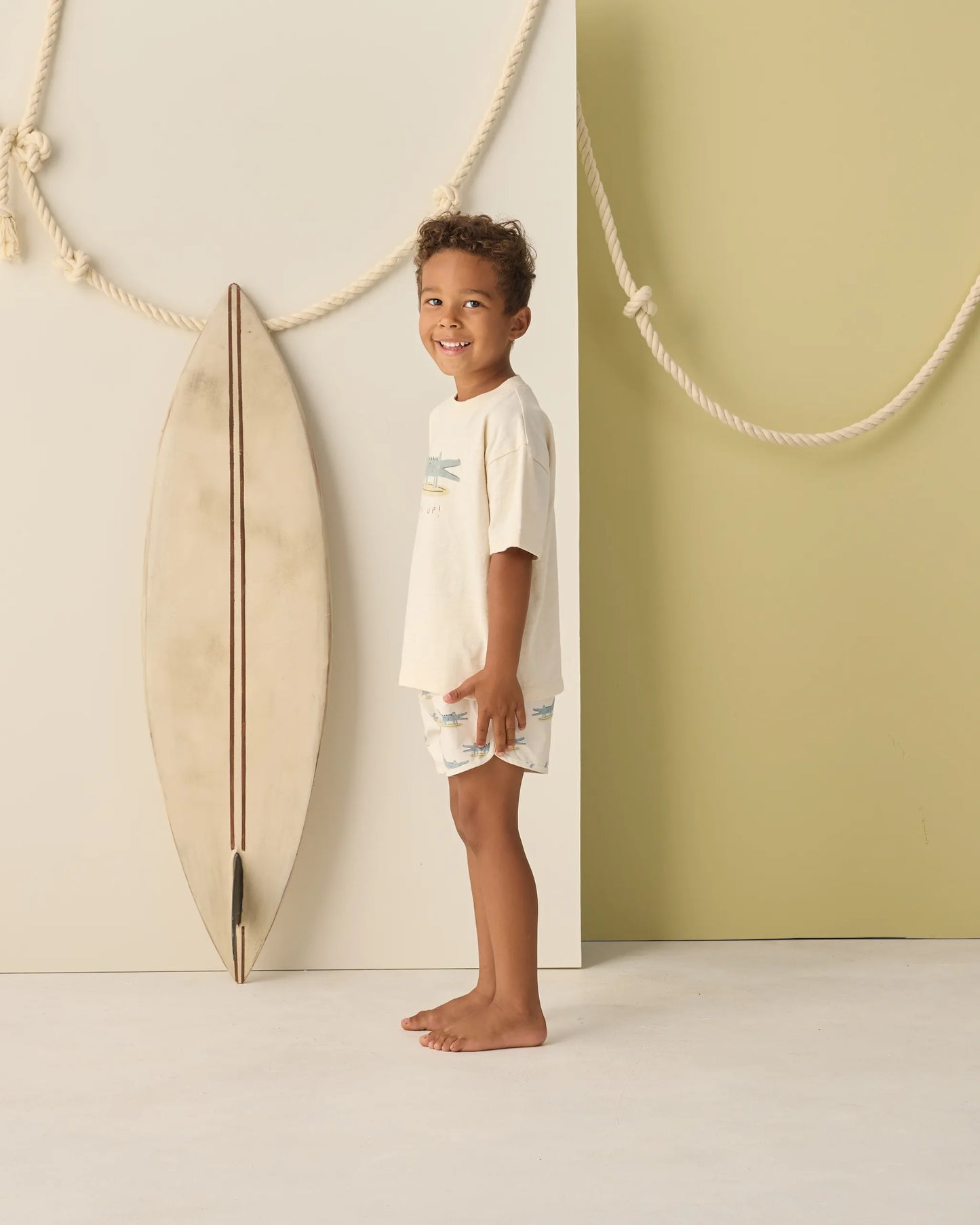 Rylee and Cru Relaxed Tee - Alligator