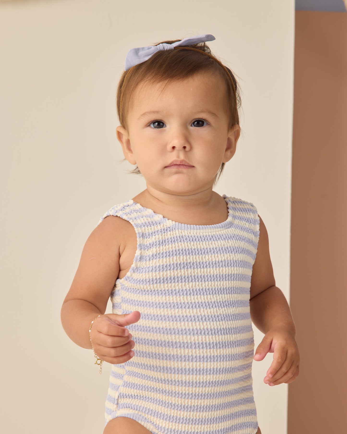 Rylee and Cru Little Knot Headband - Periwinkle
