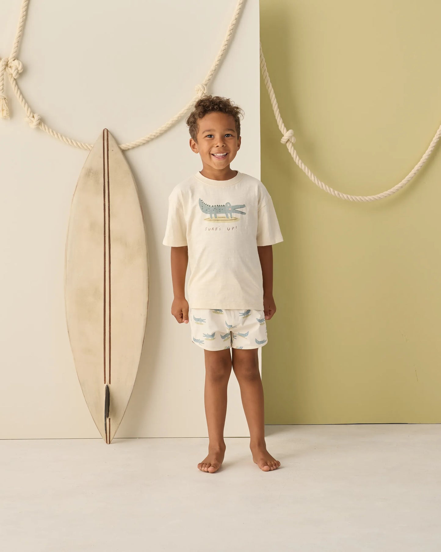 Rylee and Cru Relaxed Tee - Alligator