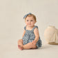 Rylee and Cru Bow - Navy Floral