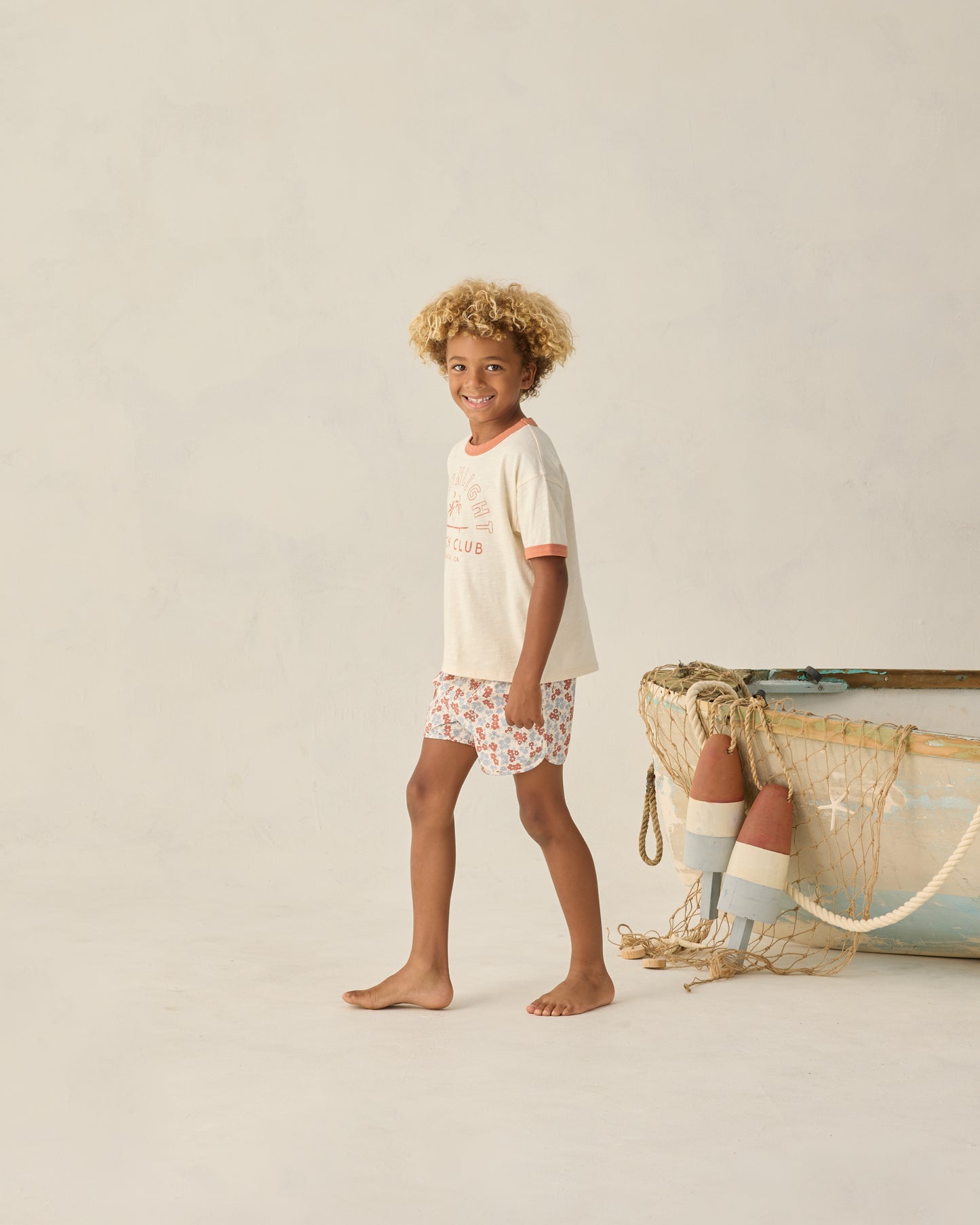 Rylee and Cru Ringer Tee - Moonlight