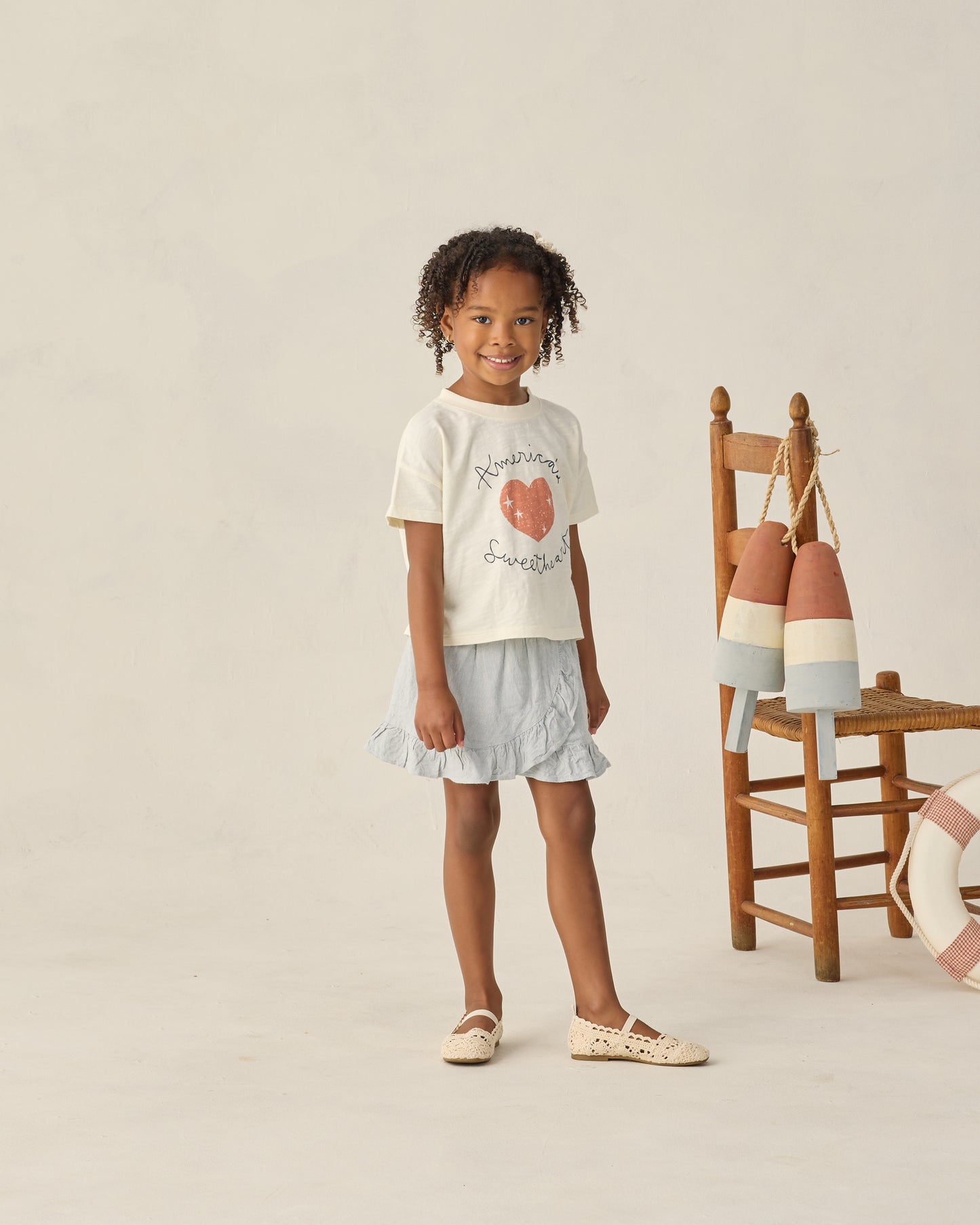 Rylee and Cru Boxy Tee - Americas Sweetheart