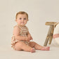 Rylee and Cru Chiara Romper - Cherry Check