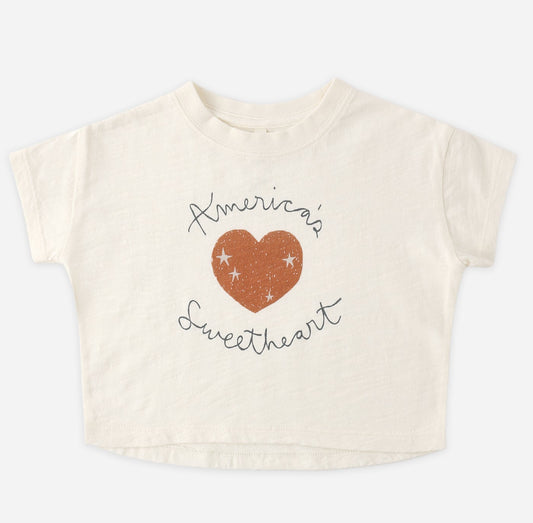 Rylee and Cru Boxy Tee - Americas Sweetheart