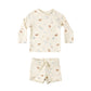 Rylee and Cru Boys Rashguard Set - Aquatic