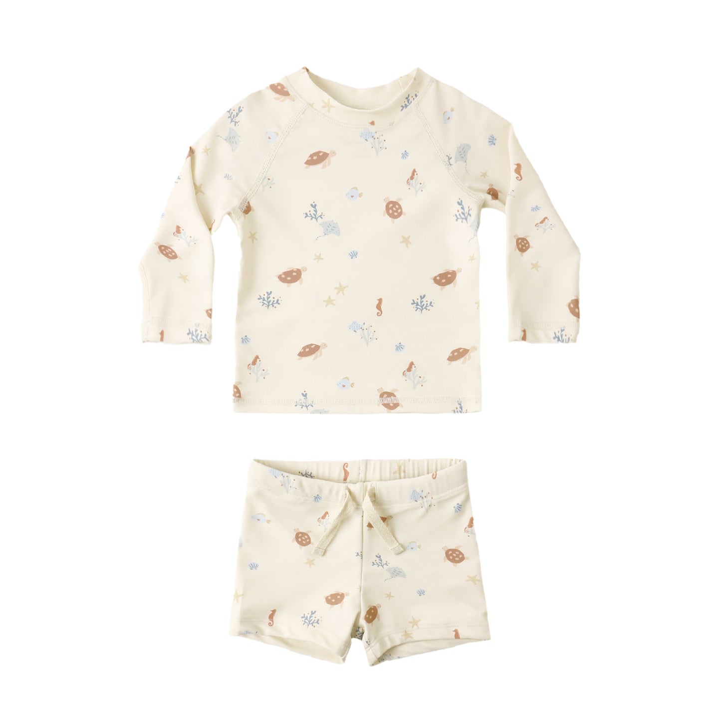 Rylee and Cru Boys Rashguard Set - Aquatic