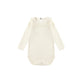 Rylee and Cru Ruffle Collar Bodysuit - Natural