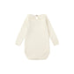Rylee and Cru Ruffle Collar Bodysuit - Natural