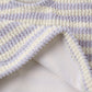 Rylee and Cru Cropped Rashguard Set - Periwinkle Stripe