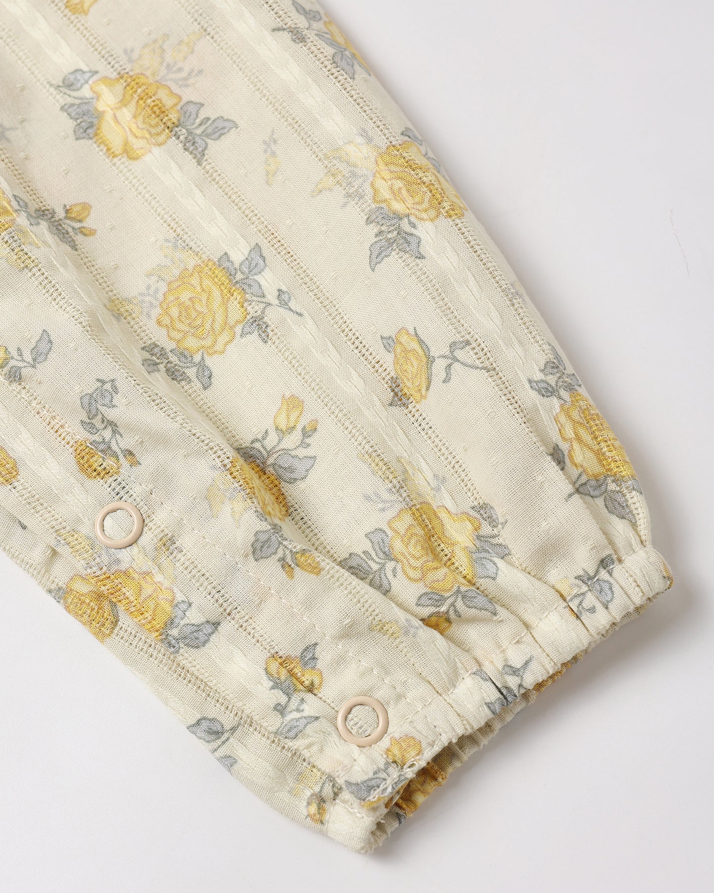 Rylee and Cru Kinsley Jumpsuit - Lemon Ditsy Flower
