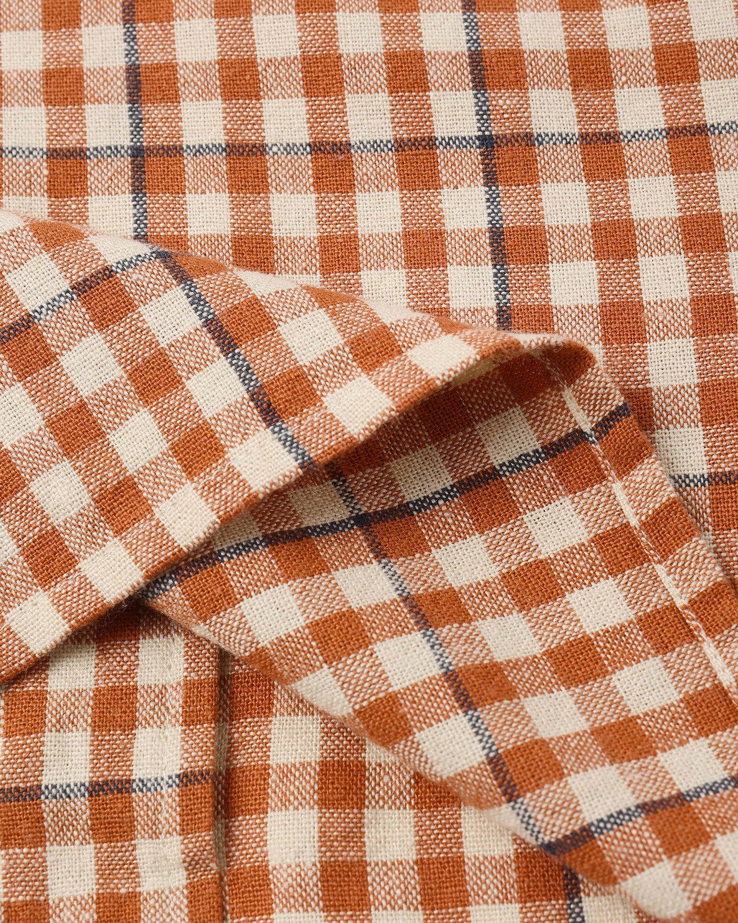 Rylee and Cru Lapel Collar Shirt - Poppy Gingham