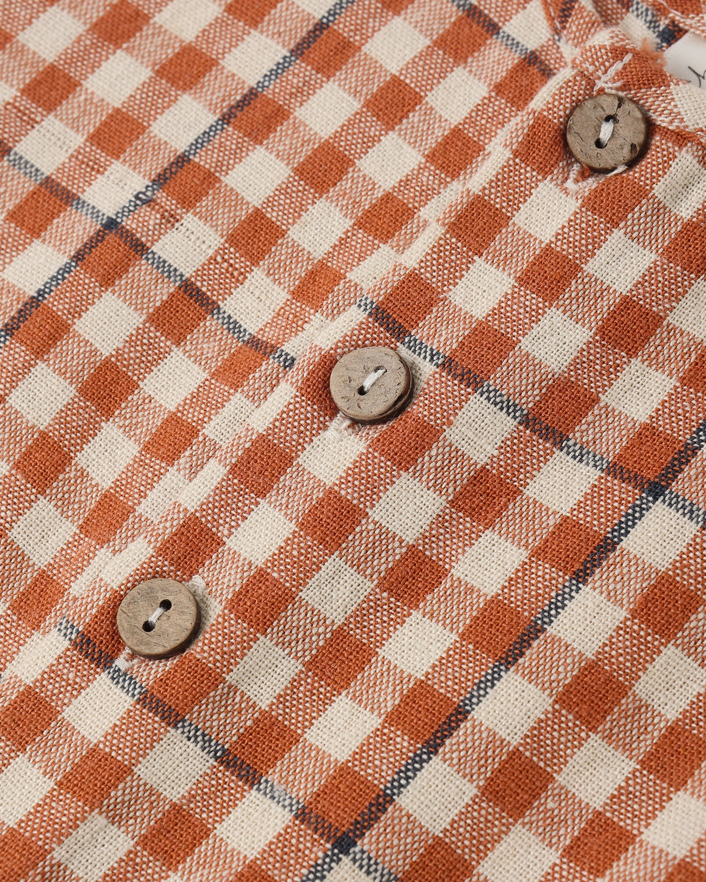 Rylee and Cru Mavrick Romper - Poppy Gingham
