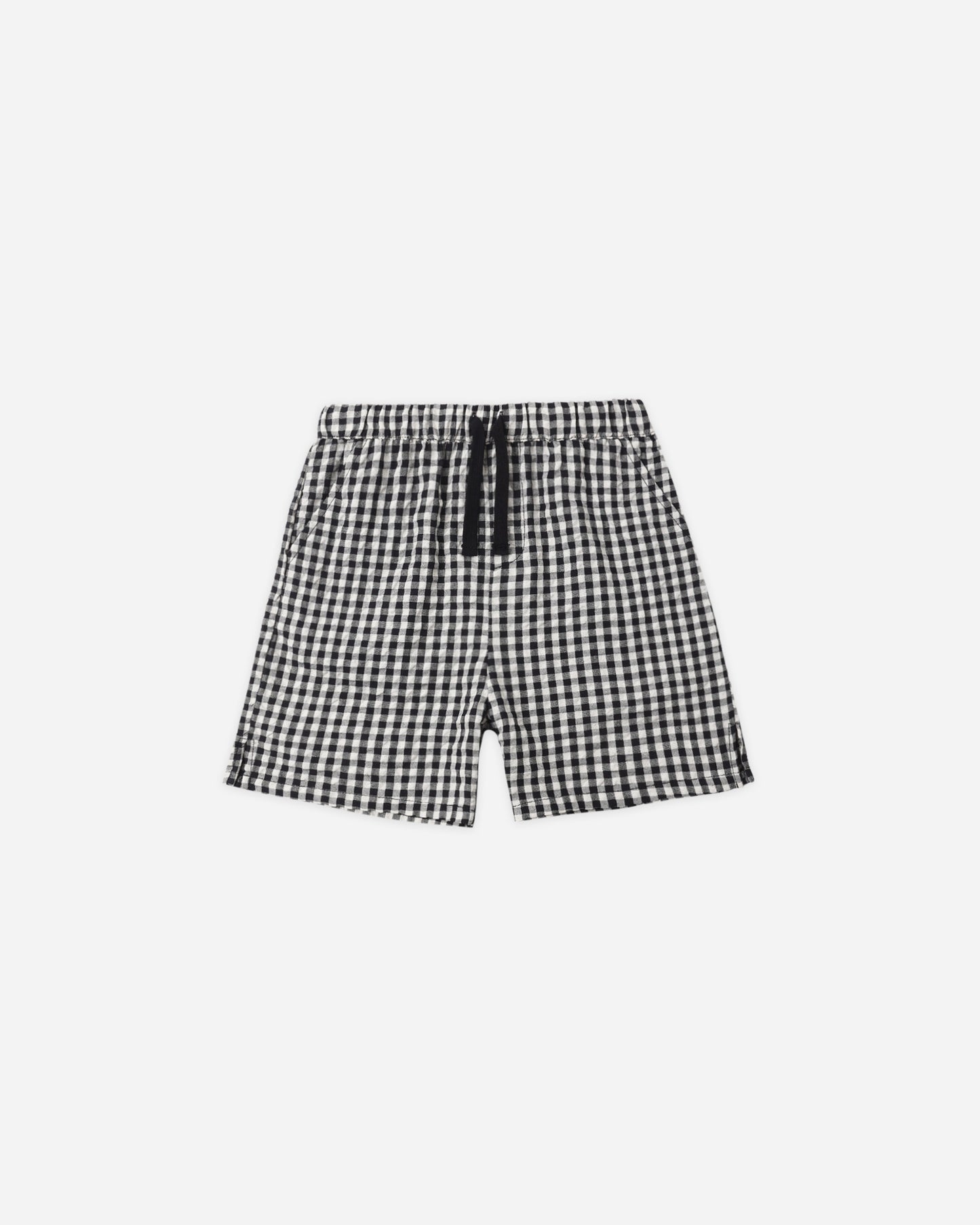 Rylee and Cru Perry Short - Black Check