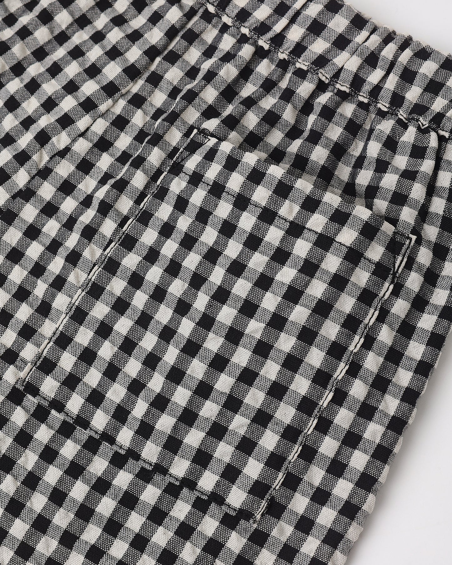 Rylee and Cru Perry Short - Black Check