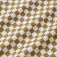 Rylee and Cru Malibu Bodysuit - Ocre Check