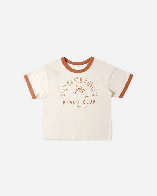 Rylee and Cru Ringer Tee - Moonlight