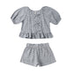 Rylee and Cru Juniper Set - Marine Gingham