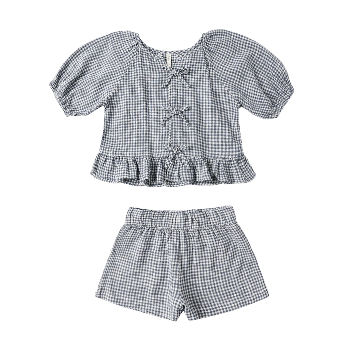 Rylee and Cru Juniper Set - Marine Gingham
