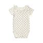 Rylee and Cru Ruffle Collar Bodysuit - Blue Ditsy