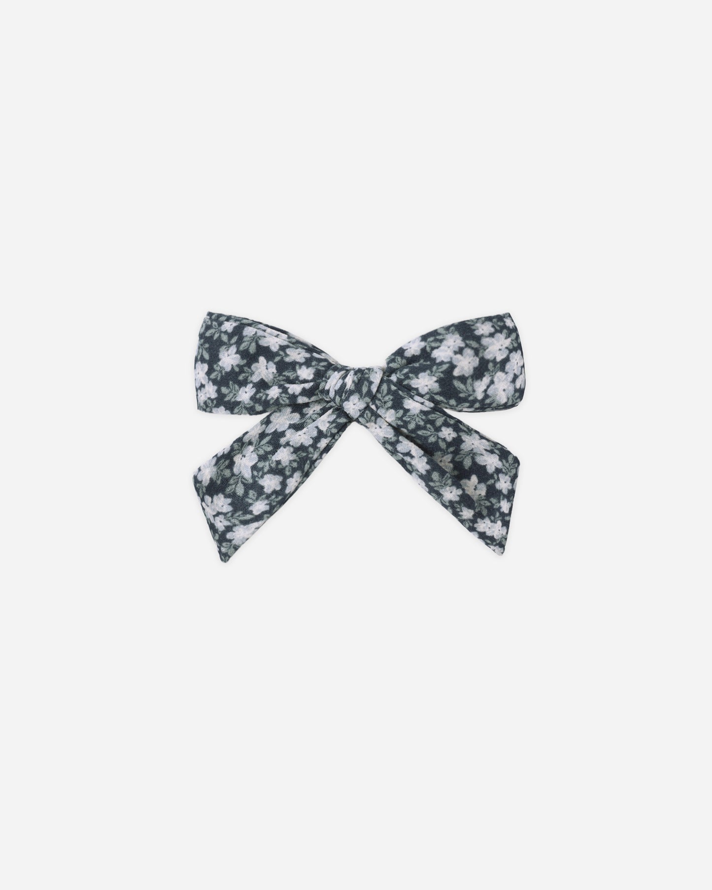 Rylee and Cru Bow - Navy Floral