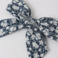 Rylee and Cru Bow - Navy Floral
