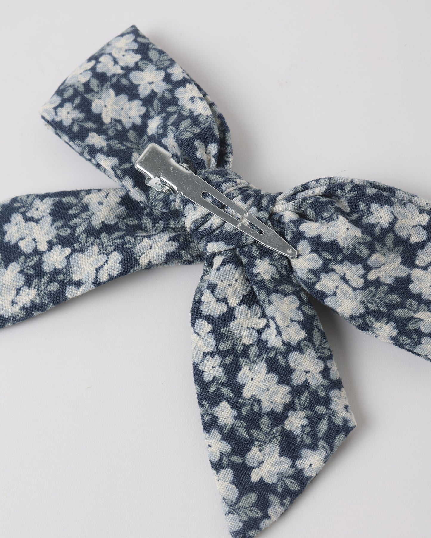 Rylee and Cru Bow - Navy Floral