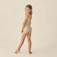 Rylee and Cru Malibu Bodysuit - Ocre Check