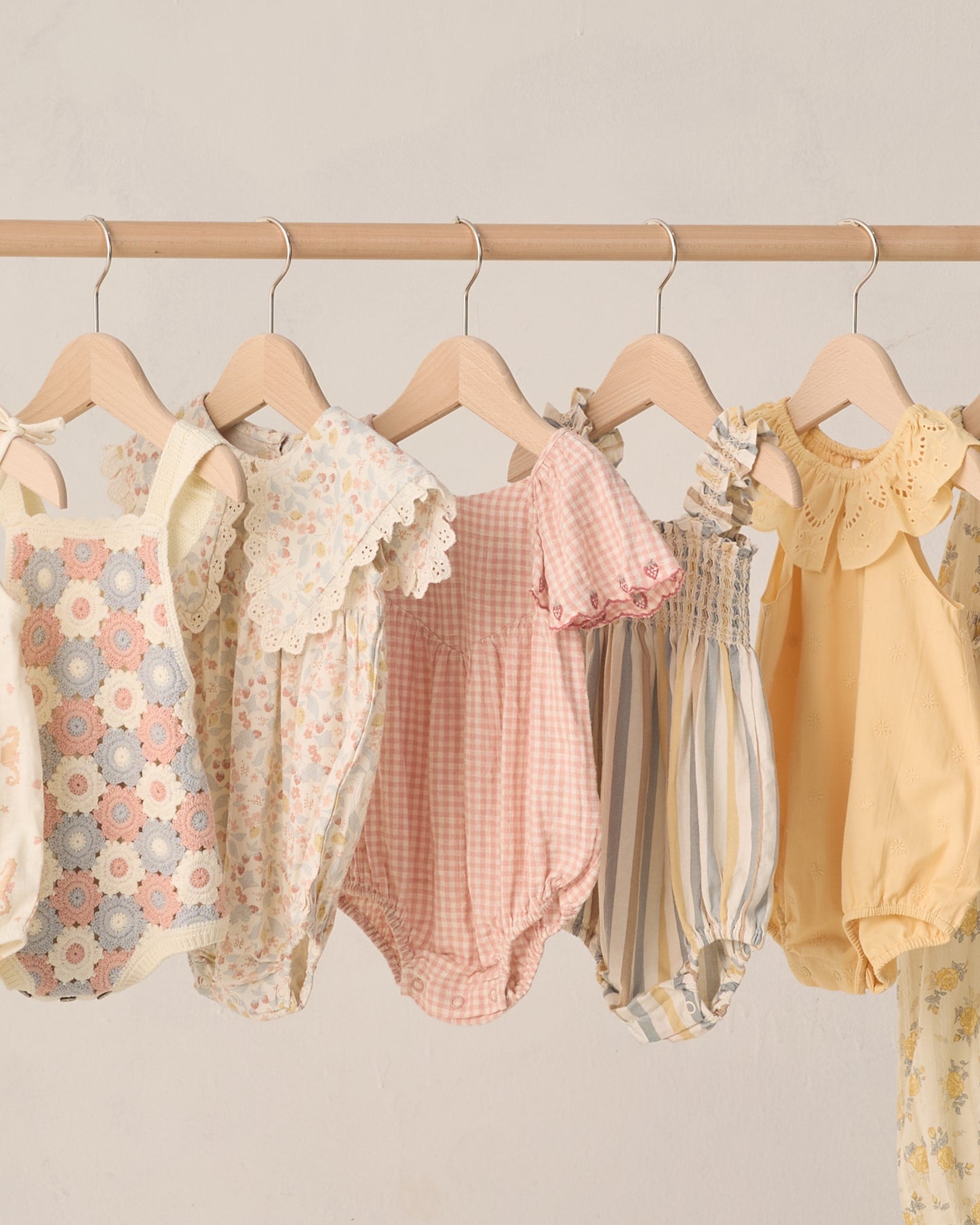 Rylee and Cru Porter Romper - Summer Garden