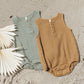 Rylee and Cru Beau Romper - Ocre