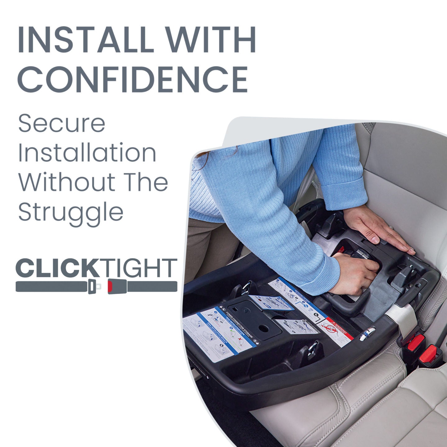 Britax Willow Brook Travel System- Install Depiction