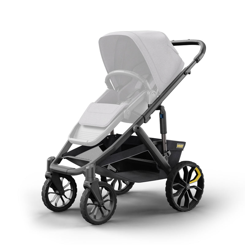 Veer Switch&Roll Luxe Bundle - &Roll Stroller Frame / Switchback Seat Luxe - Gray Granite