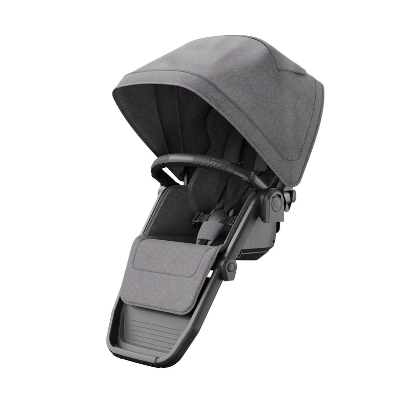 Veer Switch&Roll Luxe with Infant Car Seat Adapter Bundle - &Roll Stroller Frame / Switchback Seat Luxe - Gray Granite / Adapter