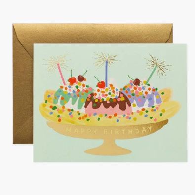Rifle Paper Co Banana Split Birthday