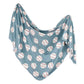 Copper Pearl Knit Swaddle Blanket - Slugger