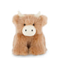 Jamie Kay Snuggle Bunnies - Hilda The Highland Cow - Caramel
