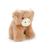 Jamie Kay Snuggle Bunnies - Hilda The Highland Cow - Caramel